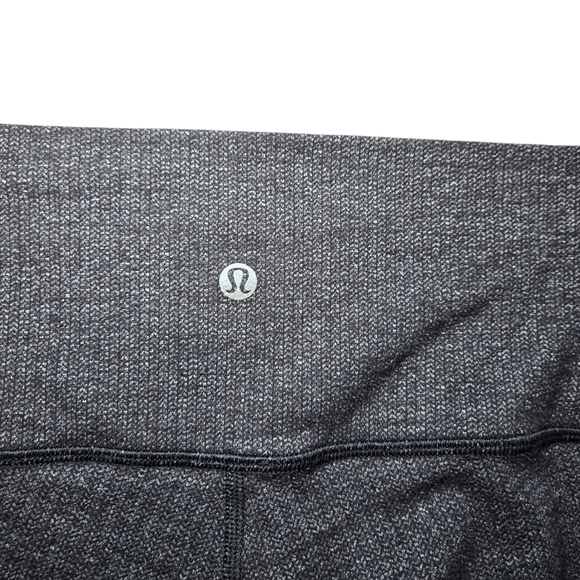 Lululemon Wunder Under Hi-Rise 7/8 Tight 25" - Variegated Knit Black - Picture 7 of 11